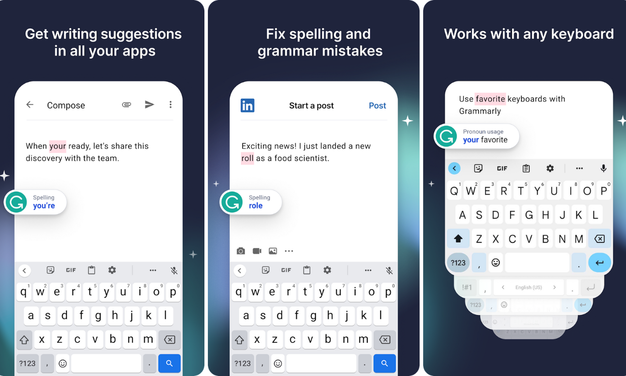 Grammarly Keyboard - Writing Assistant