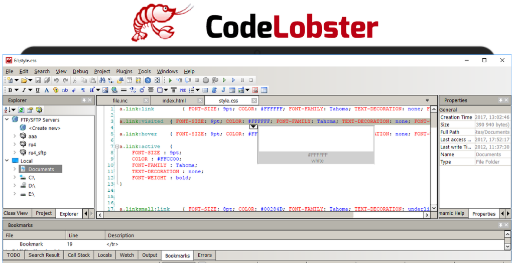 CodeLobster IDE
