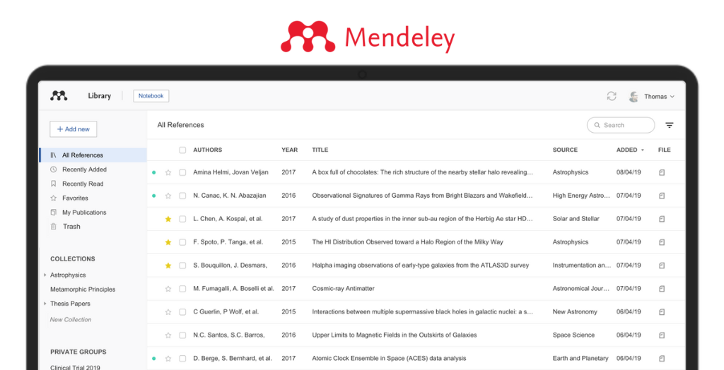 Mendeley Reference Manager